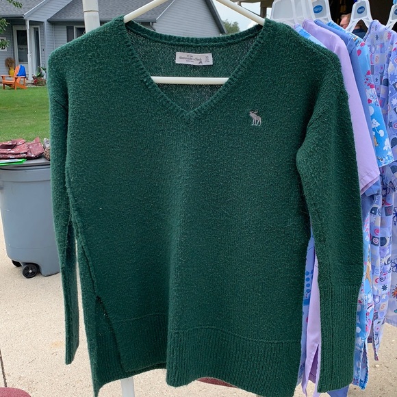 Abercrombie & Fitch Green Sweater - Picture 3 of 7